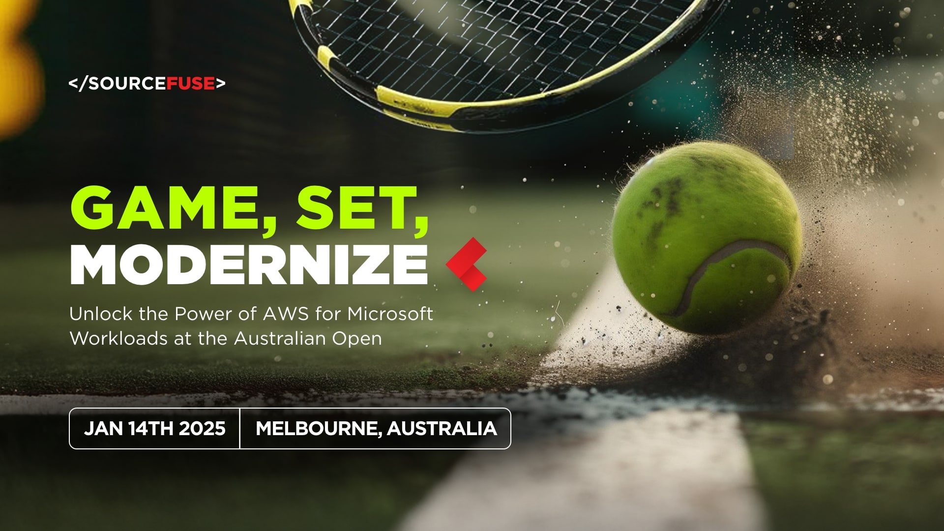 Game, Set, Modernize: Unlock the Power of AWS for Microsoft Workloads at the Australian Open