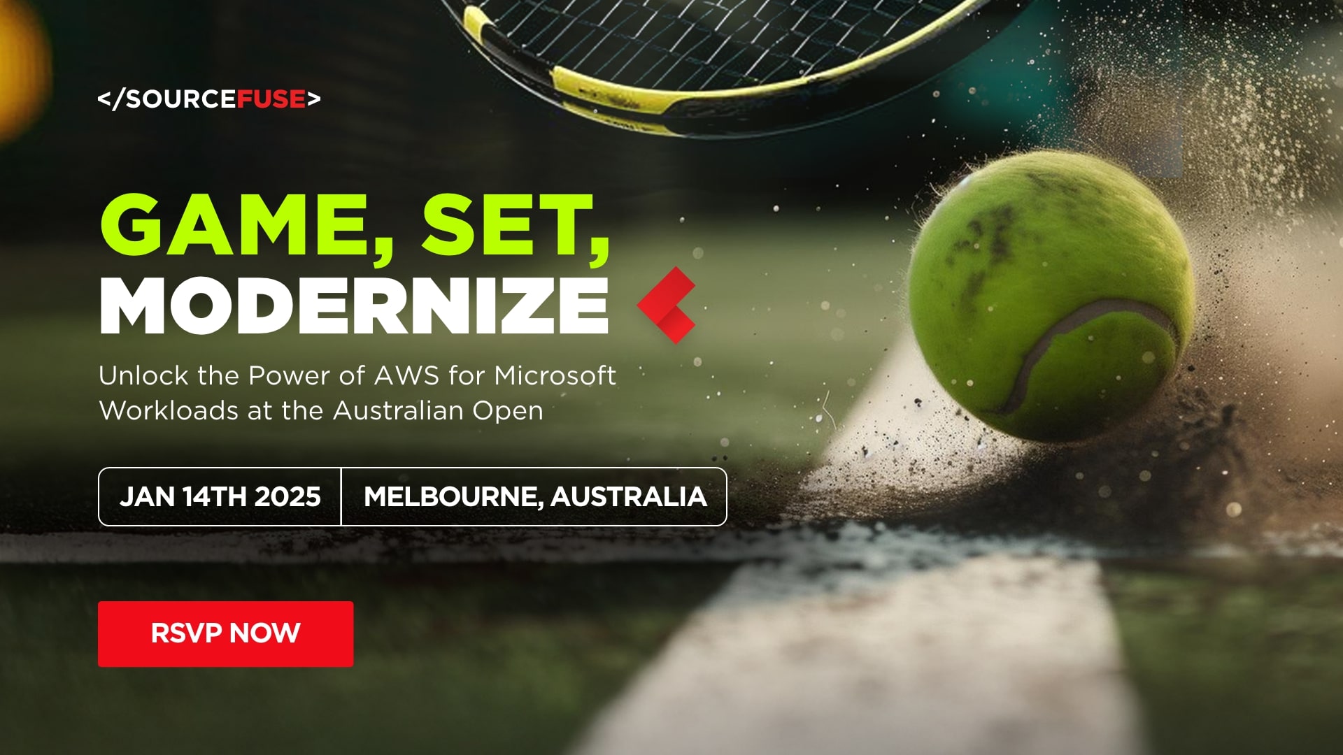 Game, Set, Modernize: Unlock the Power of AWS for Microsoft Workloads at the Australian Open